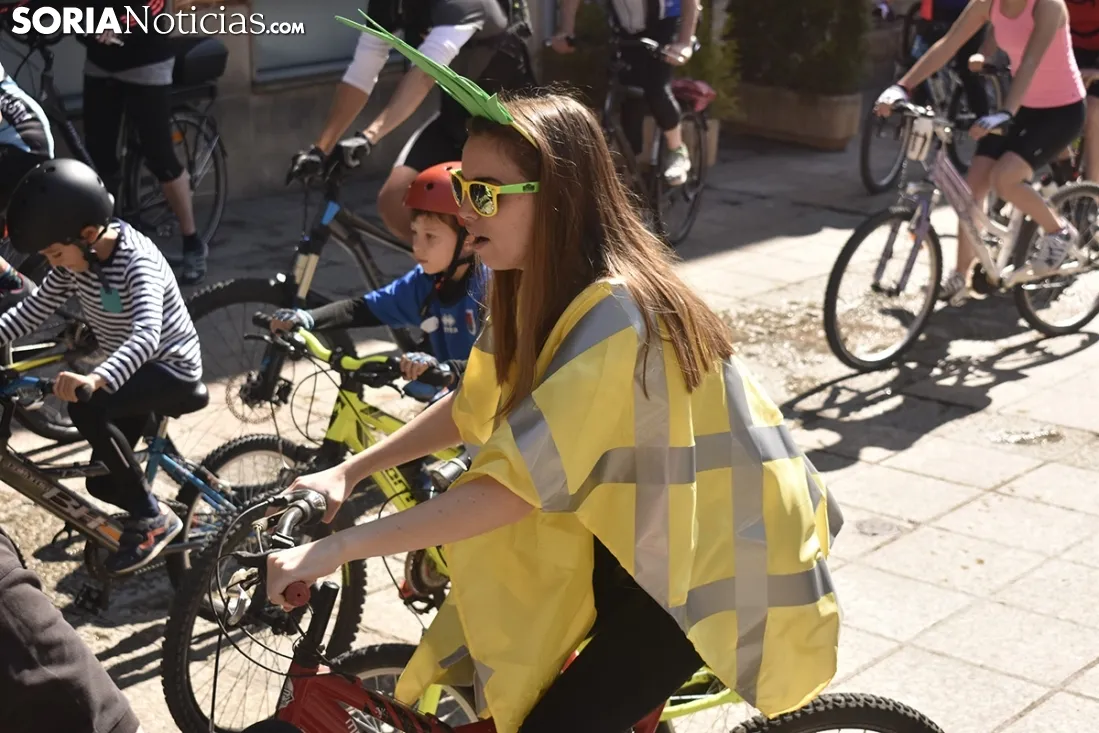 Imágenes del Día de la Bicicleta. /EM