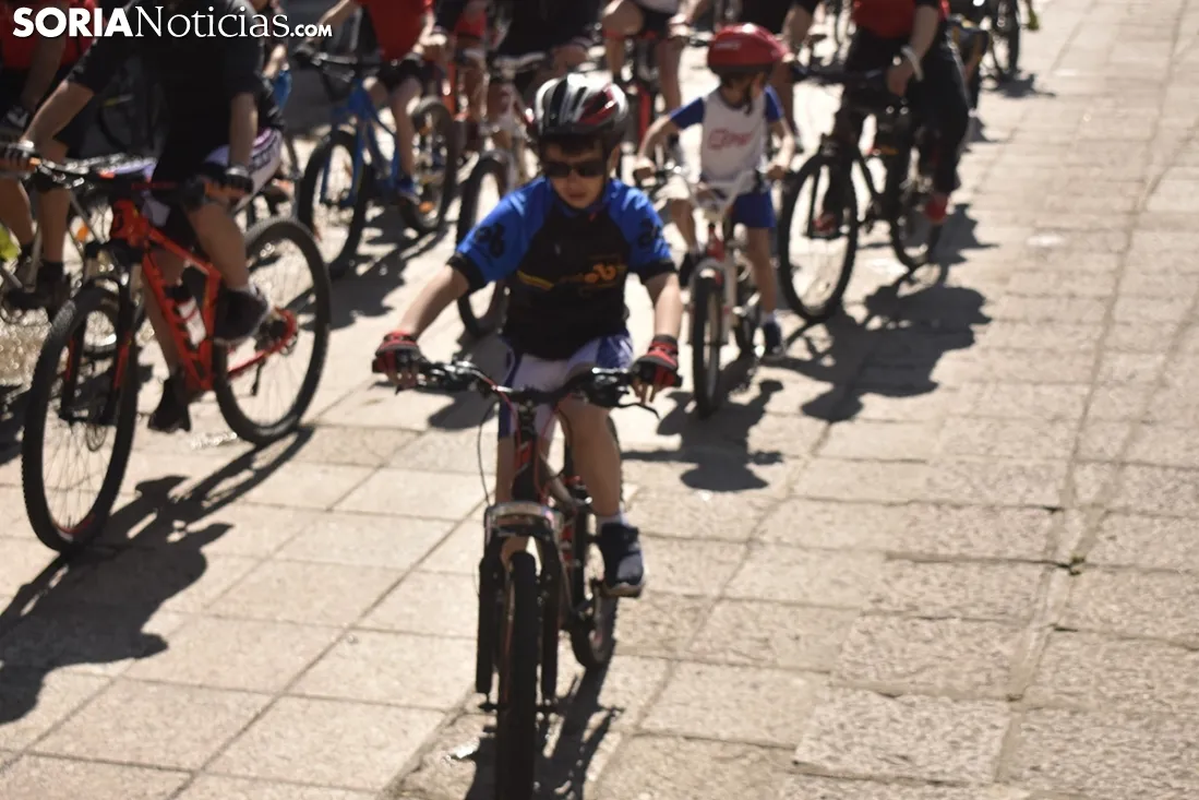 Imágenes del Día de la Bicicleta. /EM