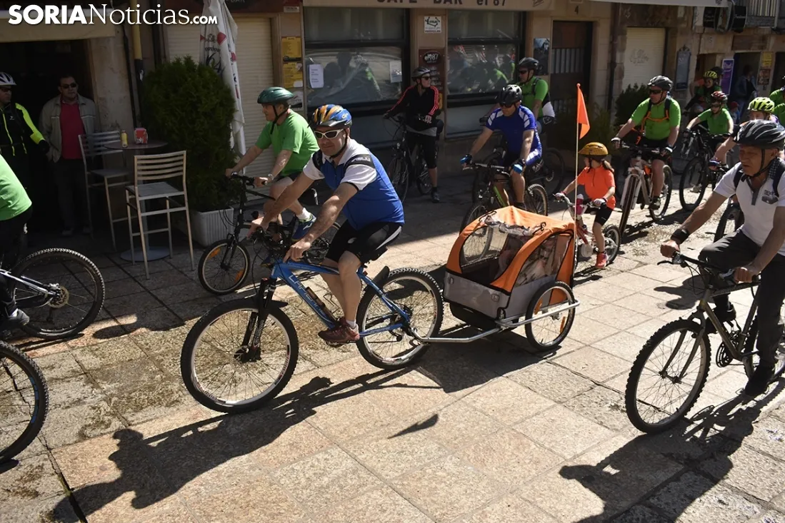 Imágenes del Día de la Bicicleta. /EM