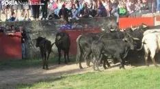 Una imagen de esta mañana en Valonsadero. /Alfredo García