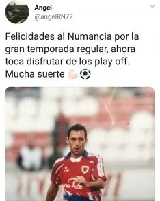 Twitter y el Numancia. 