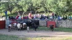Una imagen de la mañana de este domingo en Valonsadero. /Alfredo García