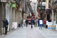 Una imagen de la intervención de los bomberos. /SN