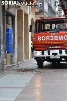 Una imagen de la intervención de los bomberos. /SN