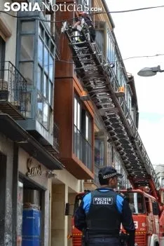Una imagen de la intervención de los bomberos. /SN