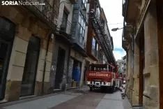 Una imagen de la intervención de los bomberos. /SN