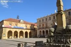 Imágenes del día de hoy en Soria. 