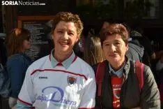 Imágenes del día de hoy en Soria. 