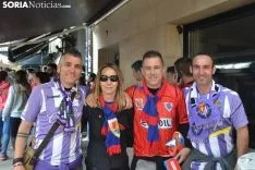 Imágenes del día de hoy en Soria. 