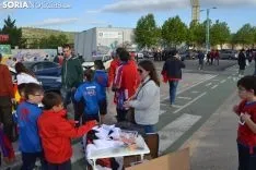 Imágenes del día de hoy en Soria. 