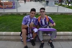 Imágenes del día de hoy en Soria. 