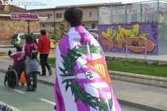 Imágenes del día de hoy en Soria. 