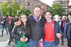 Imágenes del día de hoy en Soria. 