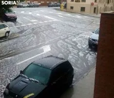 Foto 4 - Intensa granizada en la capital