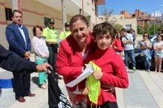 Foto 16 - Bruno Mart&iacute;n, del Pr&aacute;cticas Numancia, y Ainhoa Yag&uuml;e, de Las Pedrizas, mejores conductores infantiles de la ciudad