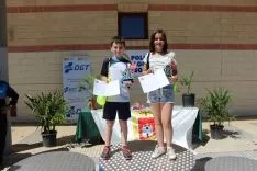 Foto 12 - Bruno Mart&iacute;n, del Pr&aacute;cticas Numancia, y Ainhoa Yag&uuml;e, de Las Pedrizas, mejores conductores infantiles de la ciudad