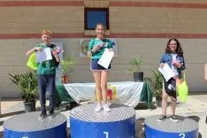 Foto 3 - Bruno Mart&iacute;n, del Pr&aacute;cticas Numancia, y Ainhoa Yag&uuml;e, de Las Pedrizas, mejores conductores infantiles de la ciudad