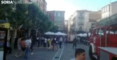 Imagen del dispositivo por el incendio. /SN