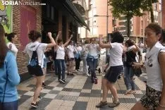 Dianas de las mujeres del Sábado Agés. /SN