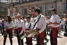 Imágenes del homenaje a Don Paco y Don Jesús. /EM