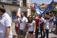 Imágenes del homenaje a Don Paco y Don Jesús. /EM