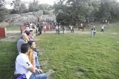 Entrada de los novillos de La Saca en los corrales de Cañada Honda. /SN