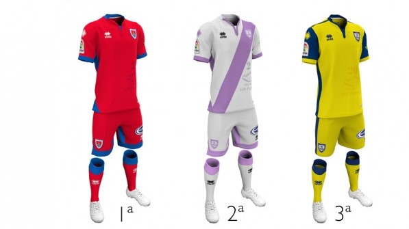 El CD Numancia presenta la equipación oficial de la temporada 2018-19