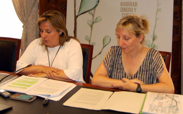 Esther Pérez y Yolanda Santos. /Dip.