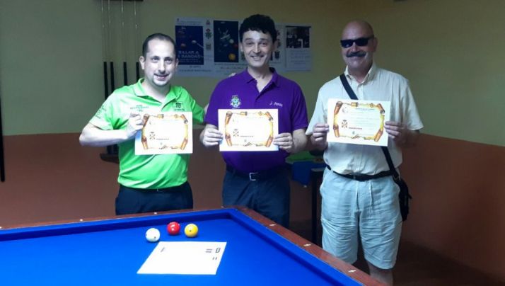 Cortés (izda.), Molina y Camarero. /CBAM