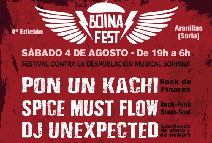 ‘Pon un Kachi’ y ‘Spice Must Flow’ grupos sorianos para el Boina Fest