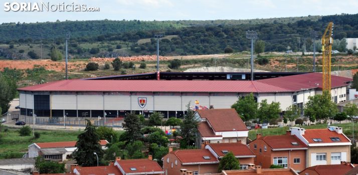 Imagen del estadio en la tarde de este miércoles. /SN