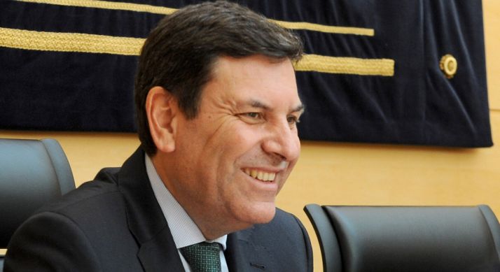 Carlos Fernández Carriedo, consejero de Empleo este jueves. 