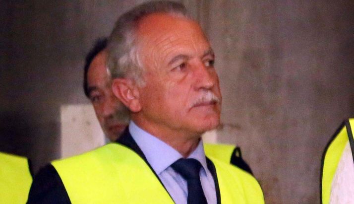 José Antonio de Miguel, alcalde de Almazán, esta mañana de lunes. /Jta.