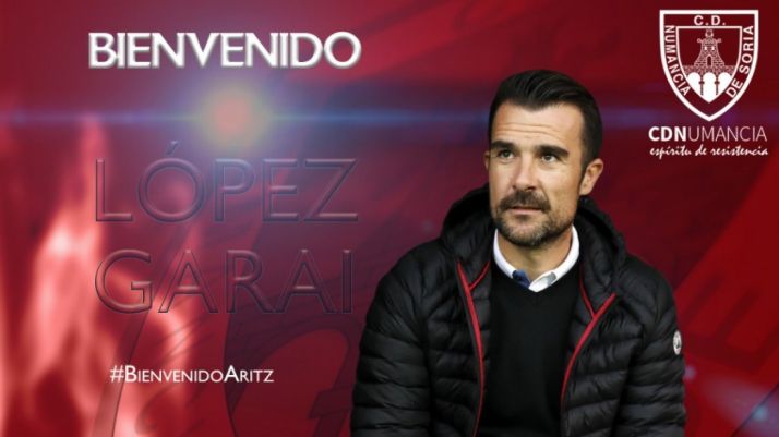 Aritz López Garai, nuevo entrenador del Numancia