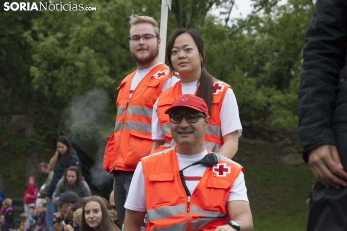A estas horas, 18 atenciones de la Cruz Roja en el Lavalenguas: 17 leves y una grave