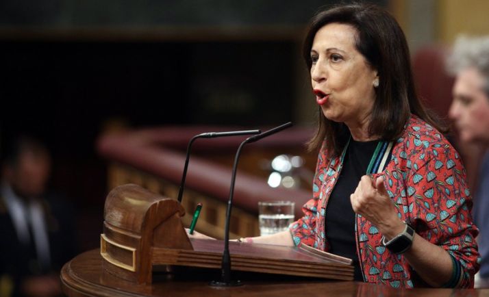 Robles, en una intervención en el Congreso de los Diputados. /EP