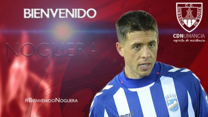 Noguera, nuevo centrocampista del CD Numancia