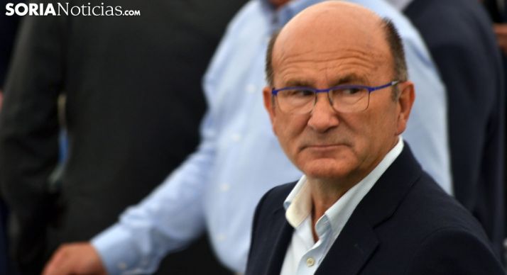 Pedro Marín, presidente de Asfoso, en un acto reciente de este junio. /SN