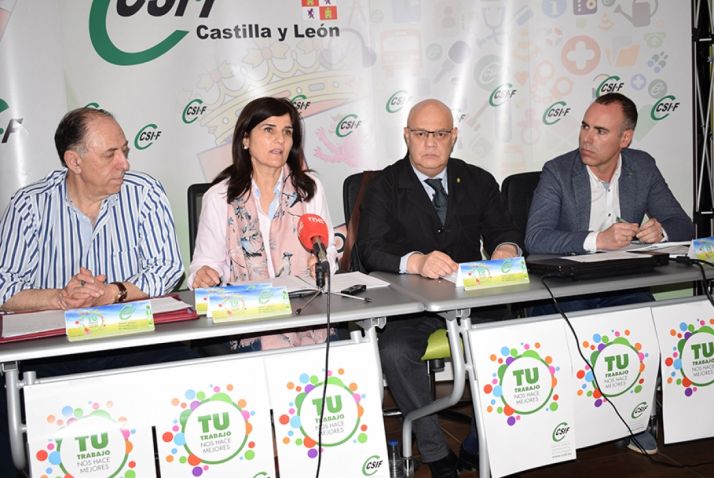 Responsables de los sectores de CSIF Castilla y León