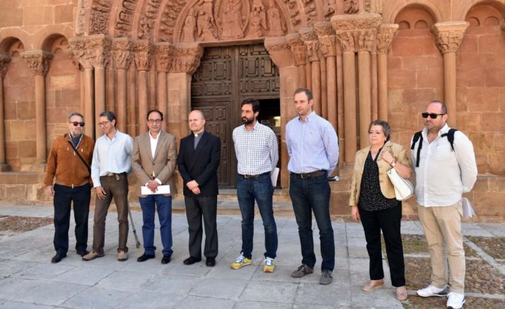 Imagen de la recepción de las obras. /Jta.