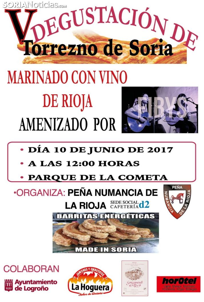 V Degustación de torrezno de Soria, con Peña Numancia La Rioja