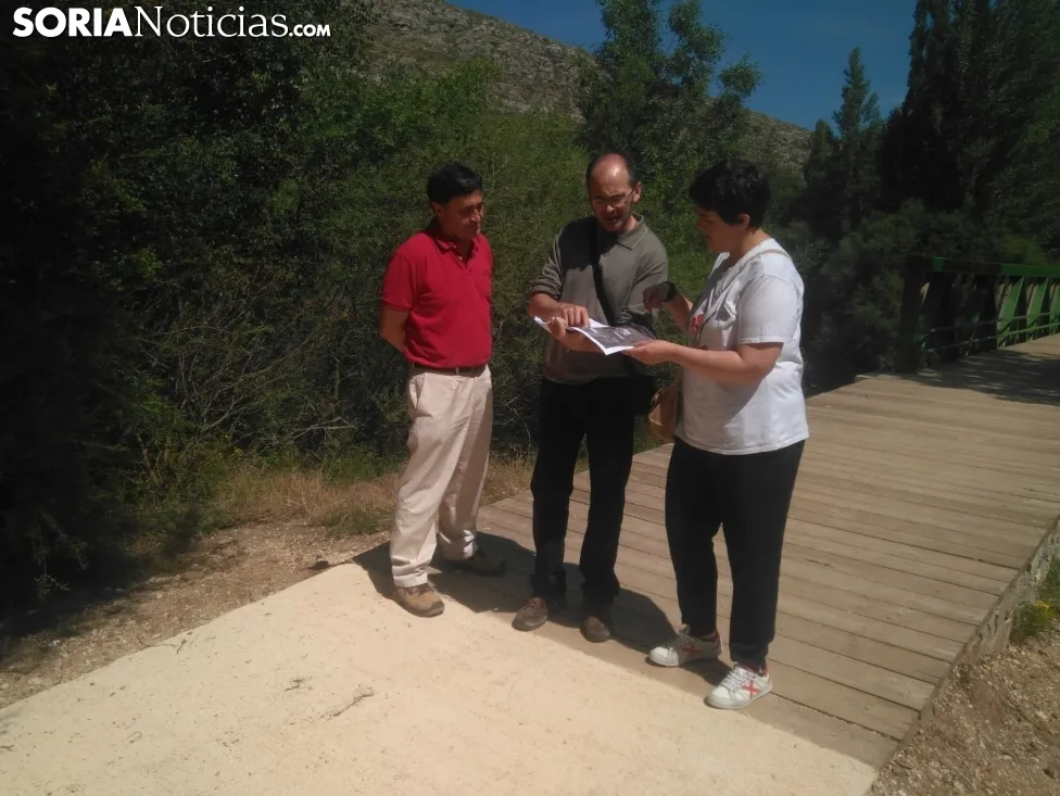Obras en las márgenes del Duero