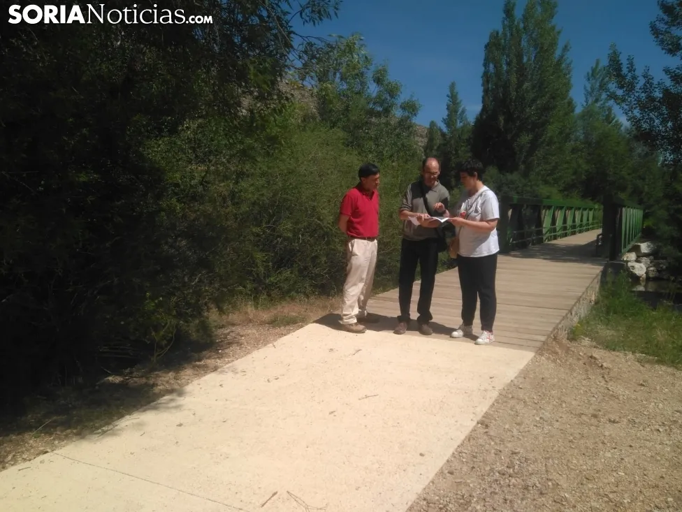Obras en las márgenes del Duero
