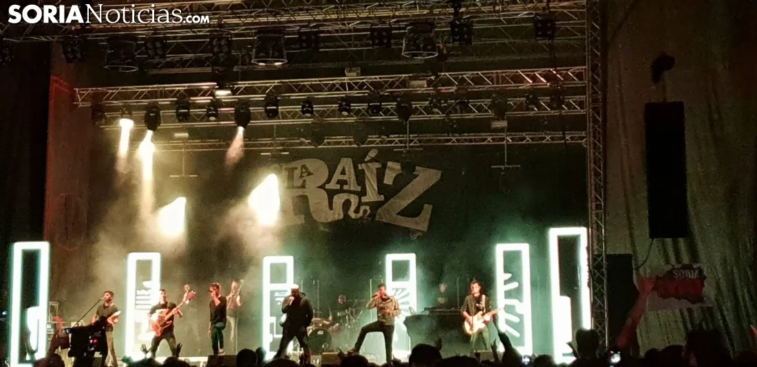 La Raíz se despide a lo grande de Soria. /SR