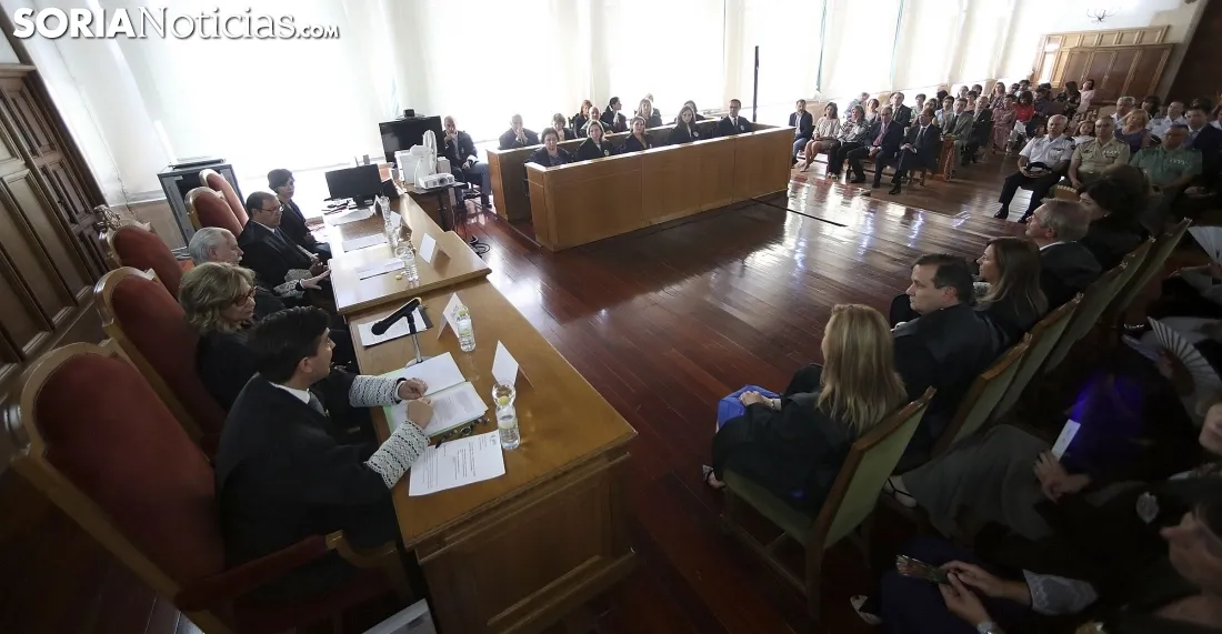 Una imagen del acto protocolario de este miércoles. /SN