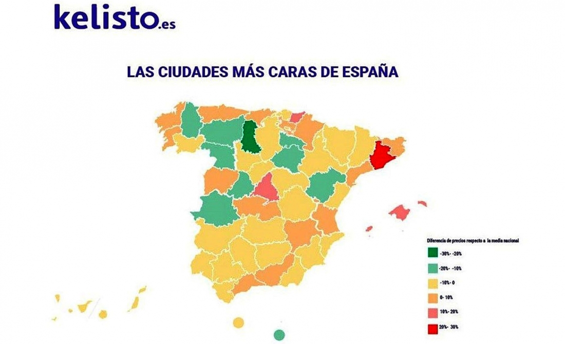 ¿Cuál es la comunidad más barata de España para vivir?