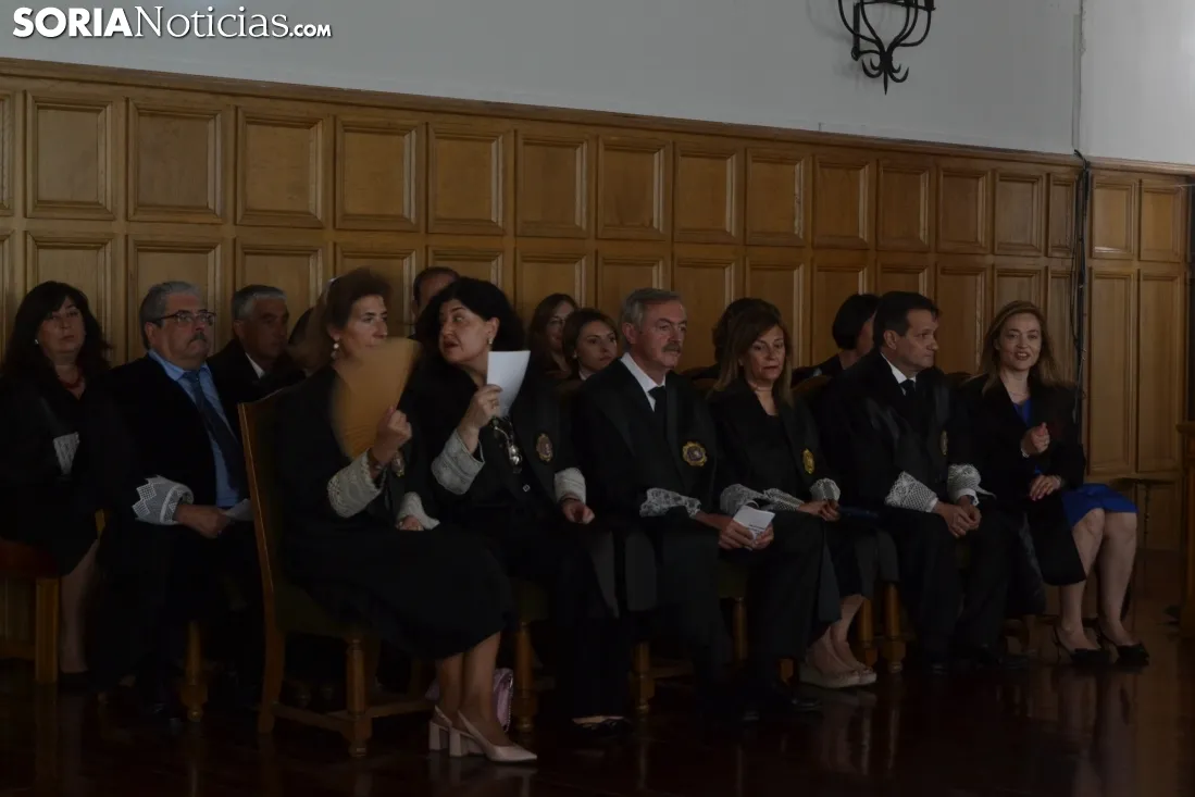 Una imagen del acto protocolario de este miércoles. /SN