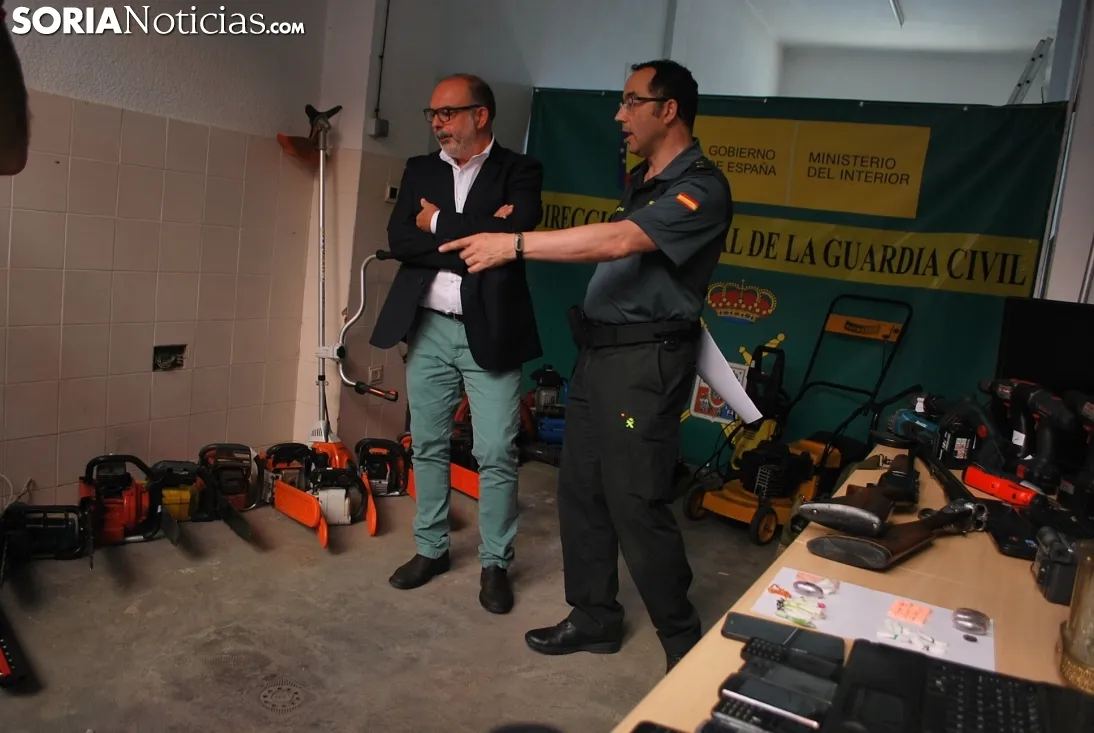 Foto 8 - Tres detenidos como presuntos autores de nueve robos en Soria, Burgos y La Rioja