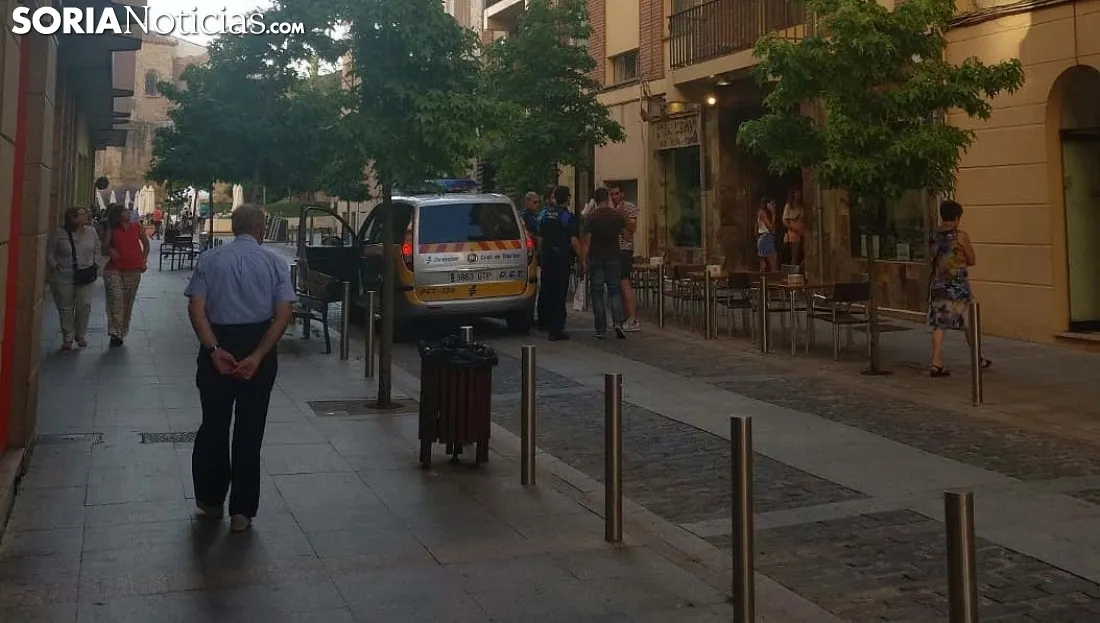 La calle Medinaceli esta tarde de miércoles. /SN