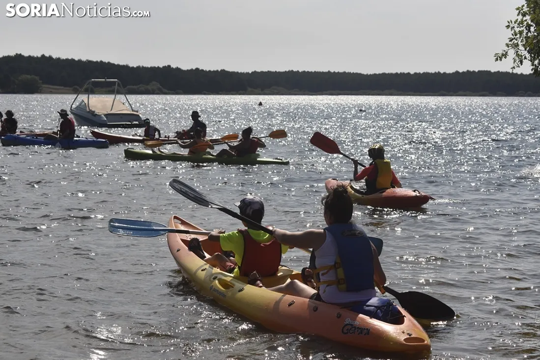 V Travesía en Piragua por el Pantano. /EM